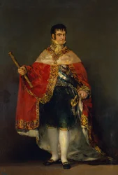 Portret van Ferdinand VII (1784-1833) 1814